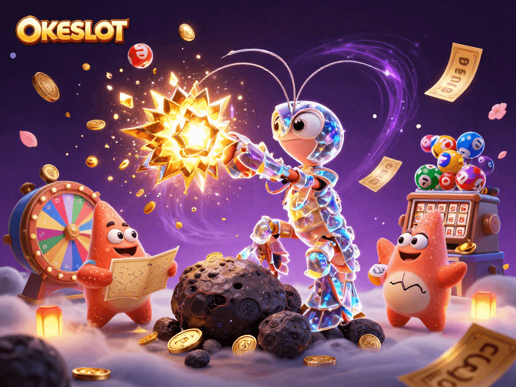 OKESLOT menawarkan nuansa baru saat bermain slot dengan keseruan dan keceriaan.