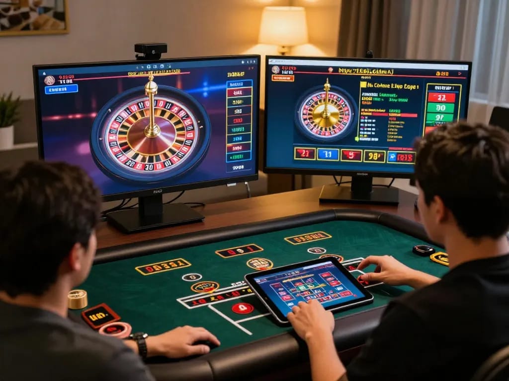 Engaging live dealer game experience on https://f168.osaka/ showcasing interactive gameplay with vibrant visuals.