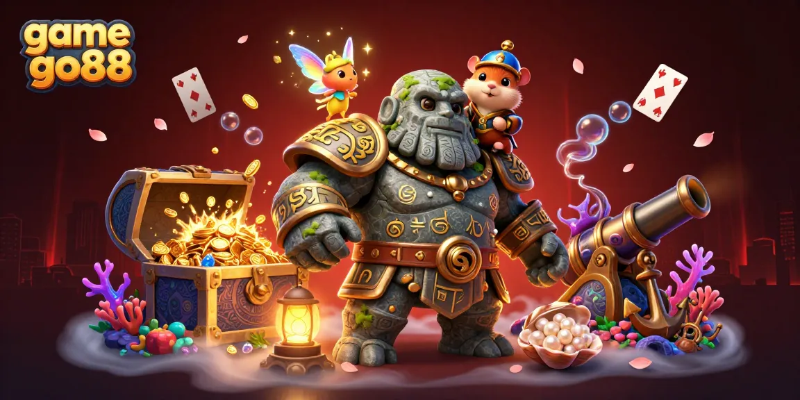 Engage with thrilling game go88 adventures featuring magical characters in a vibrant casino scene.