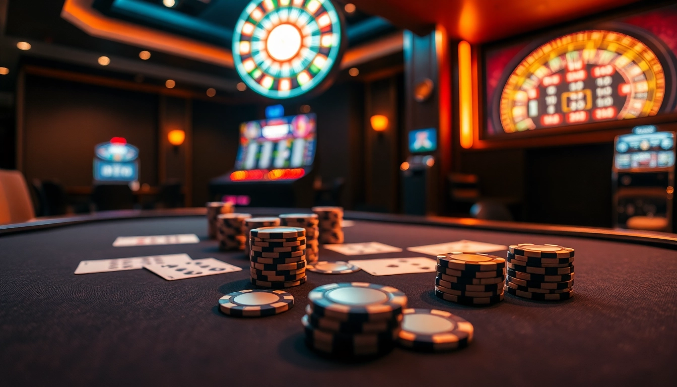 Engaging gamers at trang chủ nohu90 with thrilling poker and slot experiences in a luxurious casino.