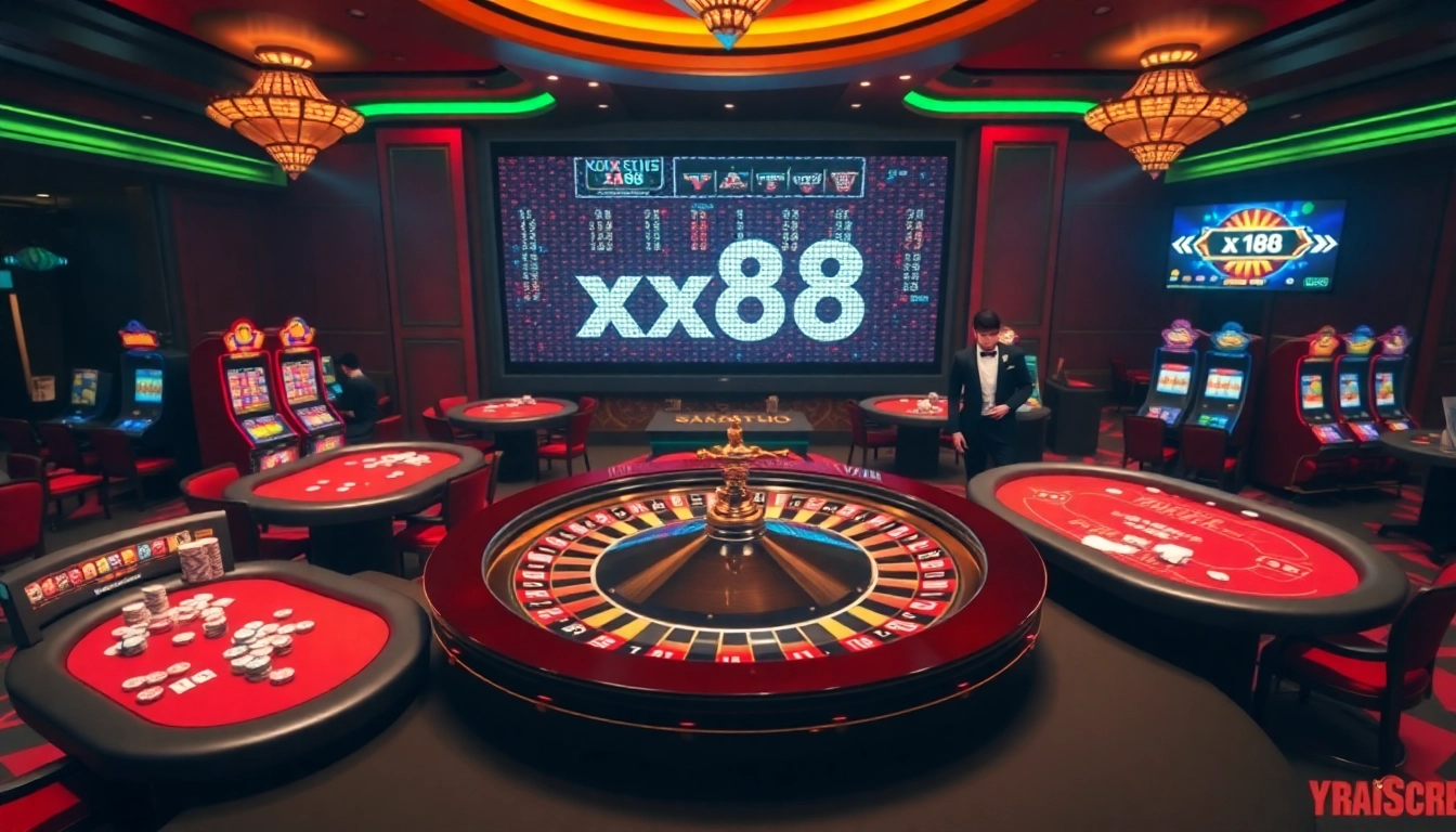 Experience the thrill of xx88 win's online casino games with captivating visuals and engaging gameplay.