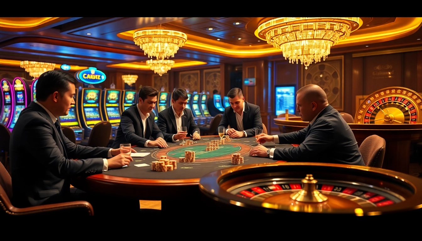Experience the thrill of high-stakes gambling at xin88's luxurious casino.
