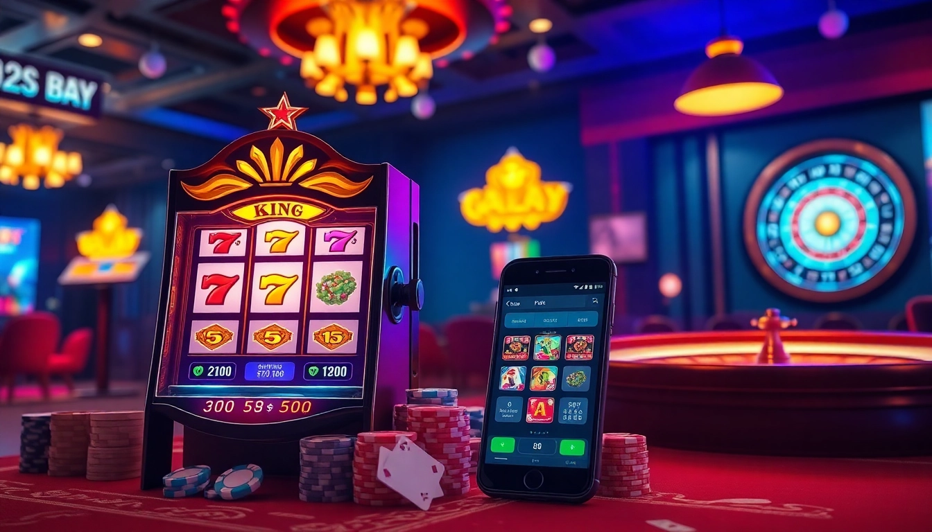 Experience thrilling gameplay at qqmacan with vibrant slot machines and dynamic casino elements.