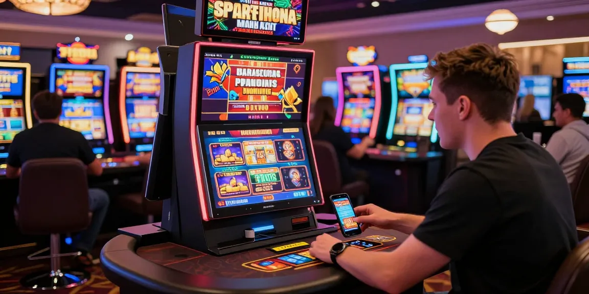 Engaging scene at https://being-there.org.uk showcasing vibrant credit card casino atmosphere with players and games.