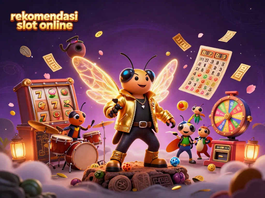 Rekomendasi slot online dengan cicada rock star dan elemen jackpot yang dinamis.