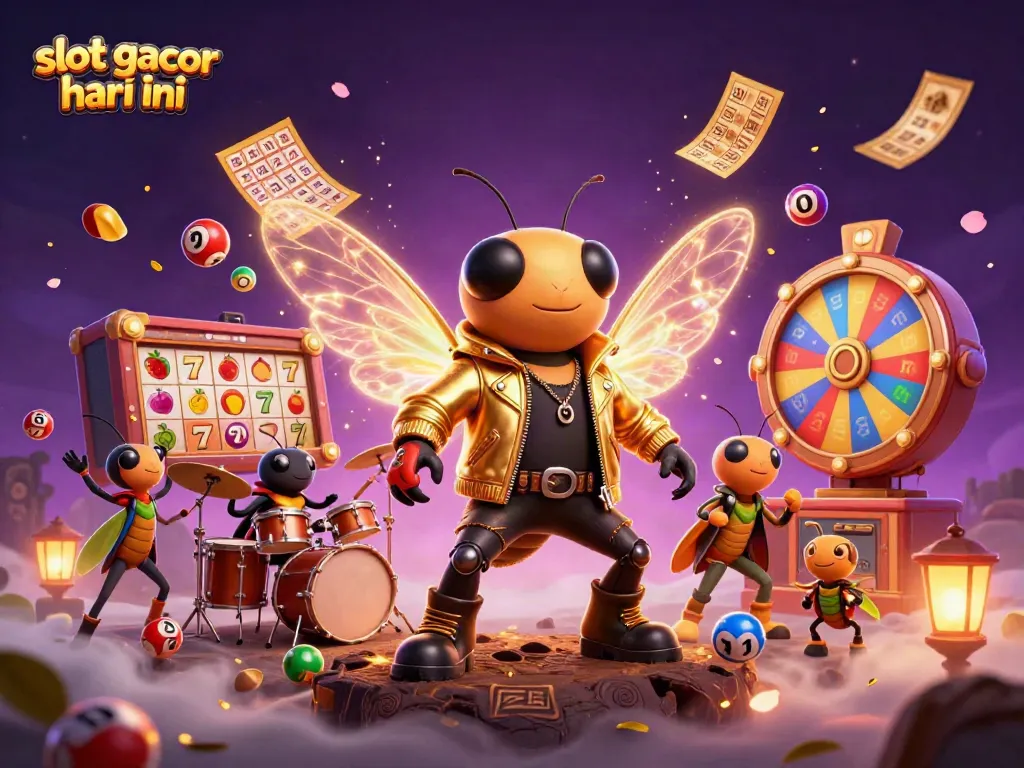 Menangkan slot gacor hari ini dengan petualangan cicada rock star yang memukau!