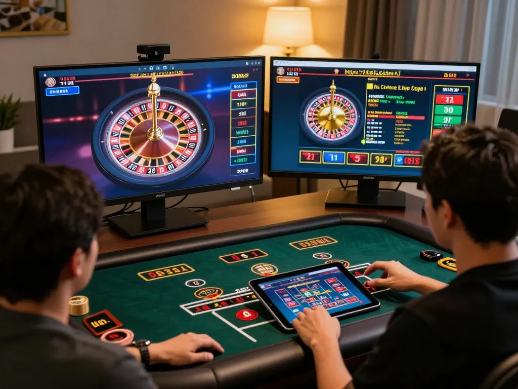 Engaging live dealer game experience on https://f168.osaka/ showcasing interactive gameplay with vibrant visuals.