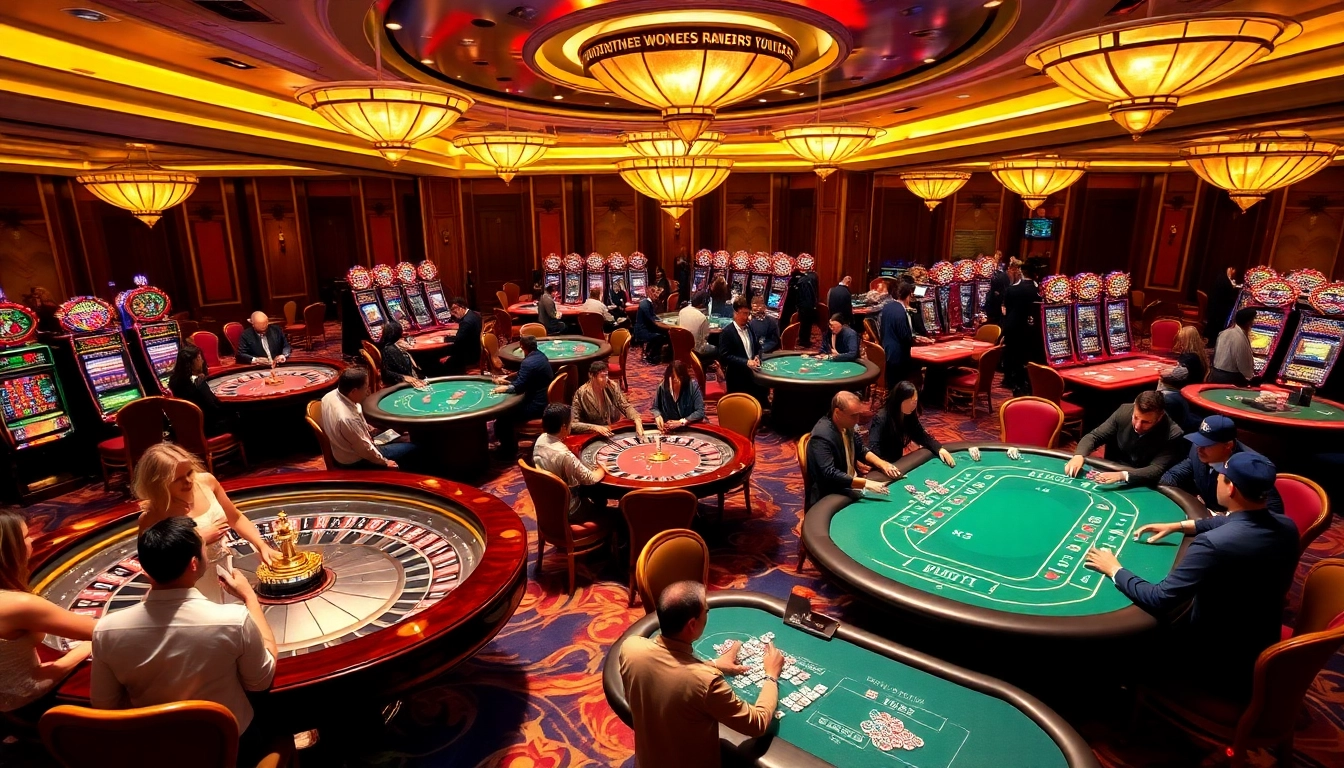Experience luxury gambling at https://kjc.solutions/ with exciting tables, cards, and a vibrant atmosphere.