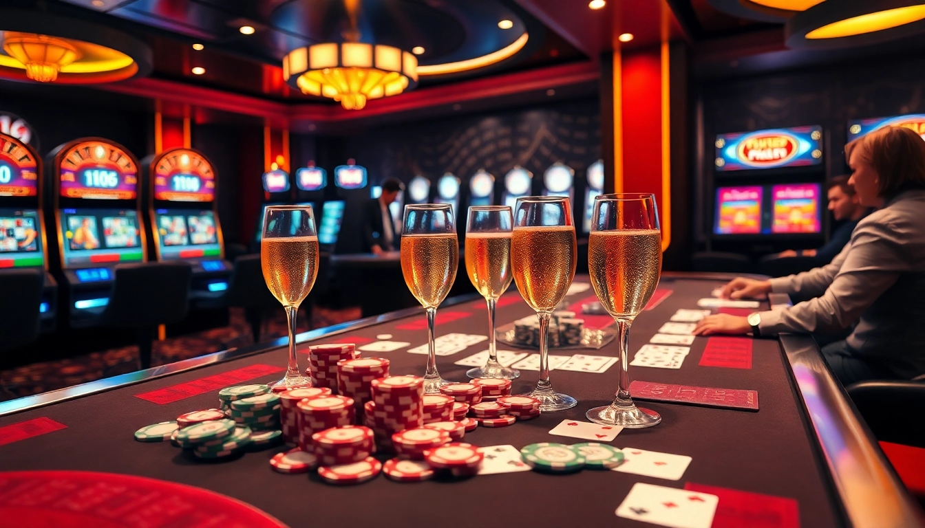 Experience thrilling gameplay at MB66 Casino with elegant poker and roulette tables.