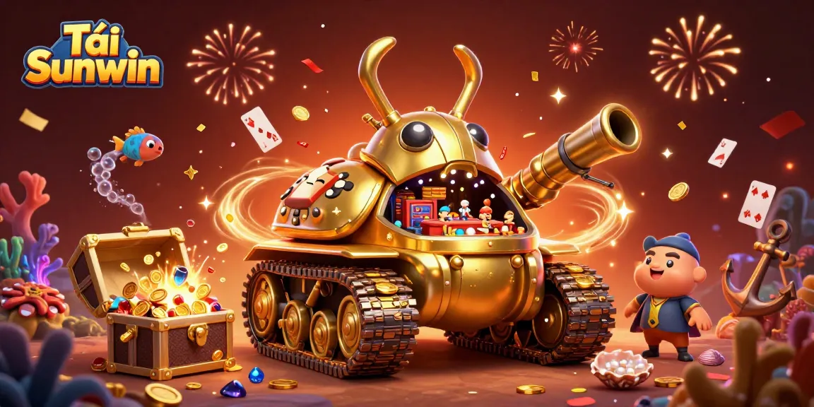 Engage with Tải Sunwin and experience a vibrant casino adventure in a unique 3D scene.