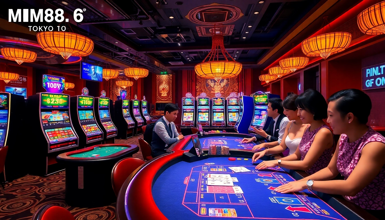 Place bets on thrilling casino games at https://mm88.tokyo/ with beautiful dealers and exciting action.