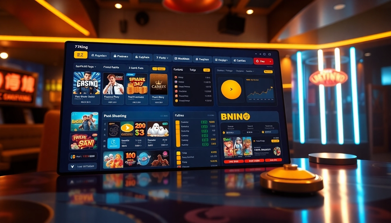 79King online gaming platform with vibrant casino and sports betting features