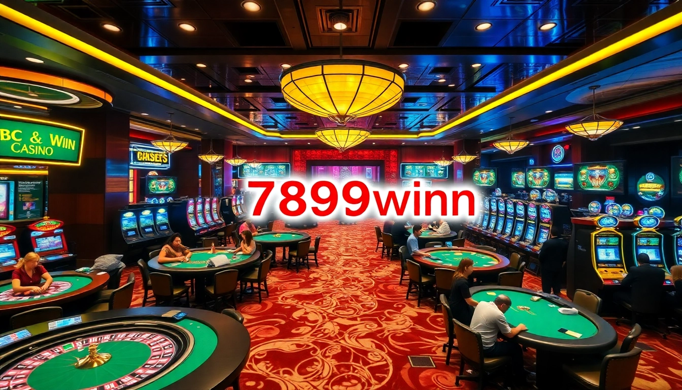 Engaging gamblers at 789win.apartments with vibrant casino games and a lively atmosphere.
