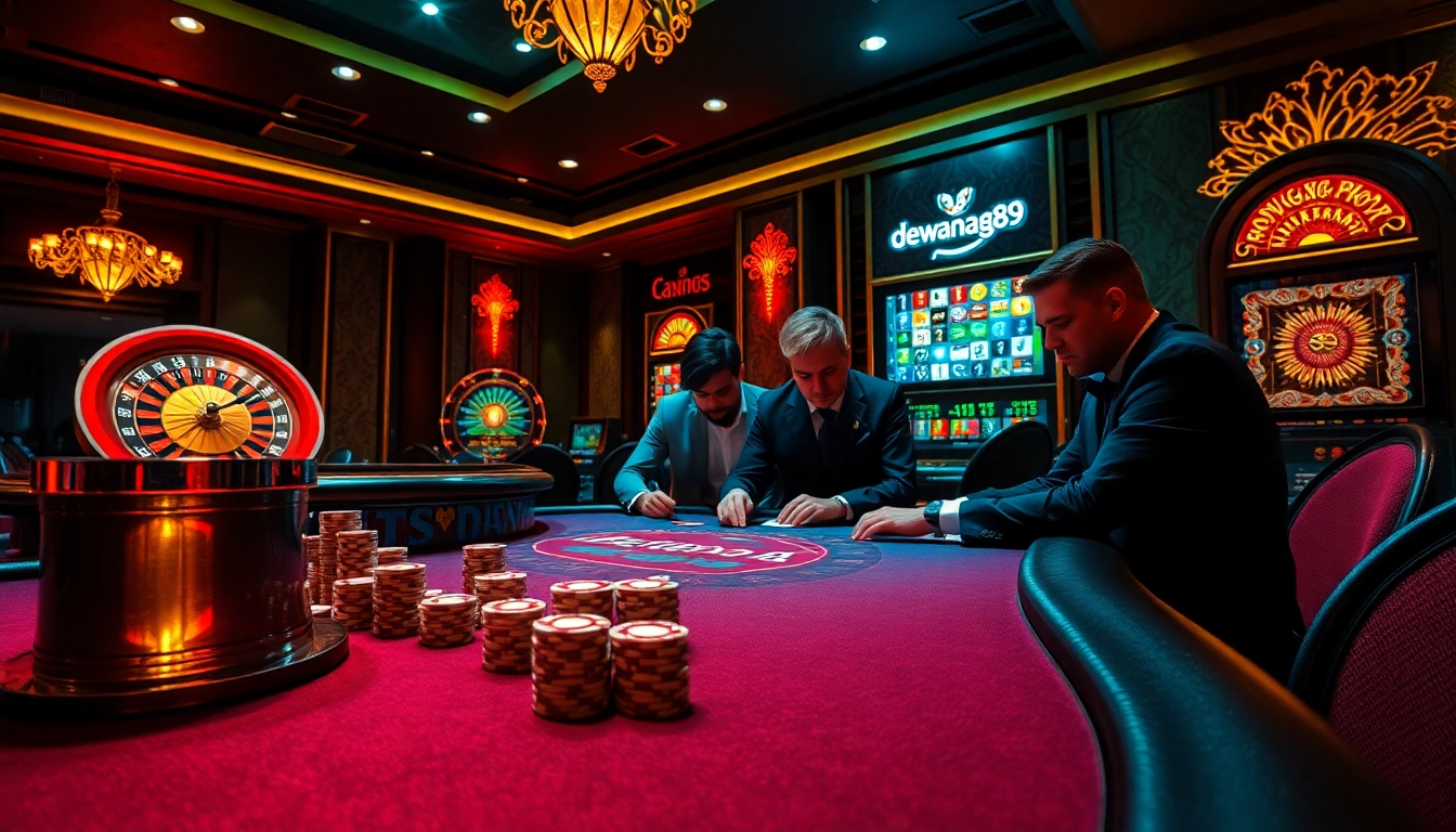 Nikmati sensasi judi premium bersama Dewanaga89 di meja poker mewah.