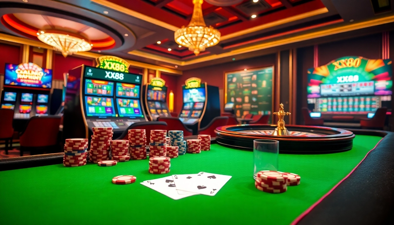 Experience immersive gameplay at https://xx88casino.com with vibrant casino elements and professional ambiance.