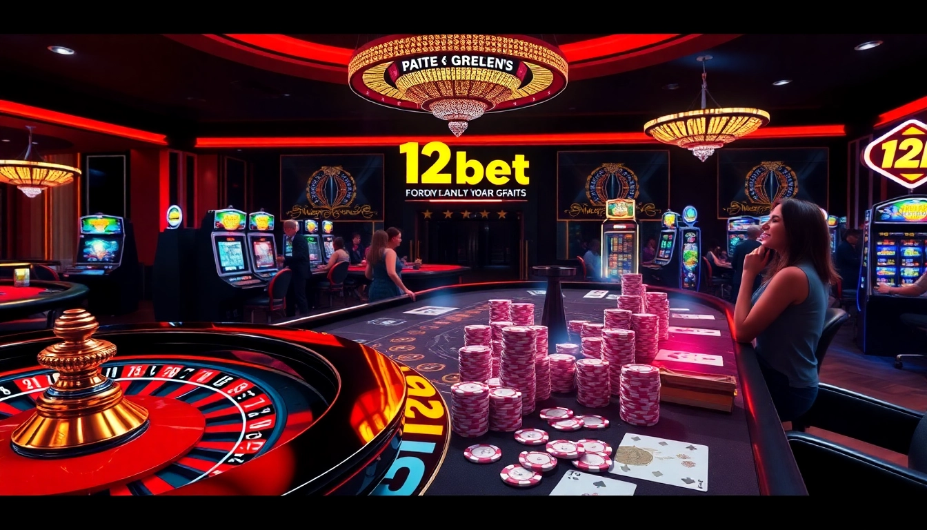 Experience the thrill at 12bet with vibrant casino games and exciting online betting action.
