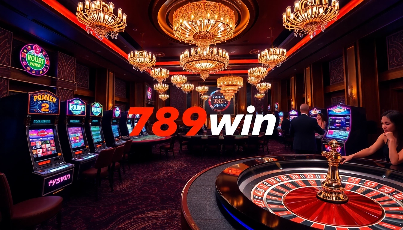 Experience thrilling action at 789win with players enjoying a luxurious gaming atmosphere.