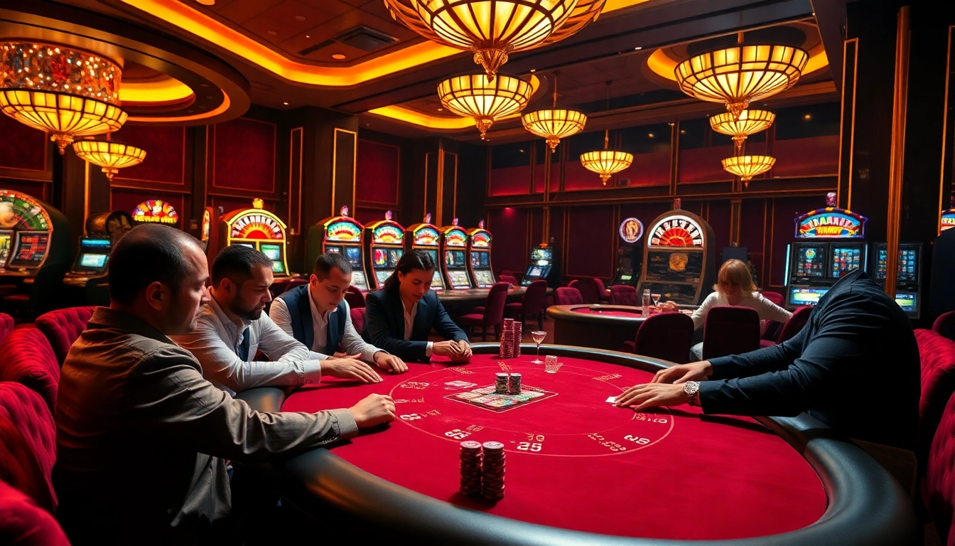Experience the excitement of 88i casino gaming with intense poker action and vibrant slot machines.