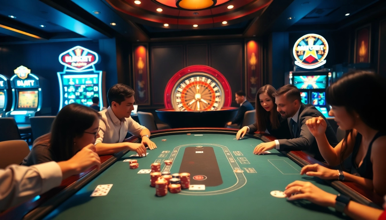 Experience the thrill of gaming at hitclub gamehitclub1.com with vibrant tables and engaging players.