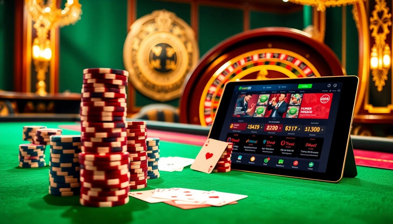 Engaging poker players at Man88's luxurious casino table, experiencing the excitement of high-stakes gambling.