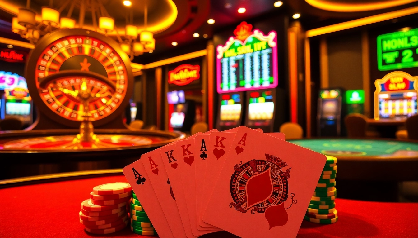 Experience thrilling games at https://nh88vn.com/ featuring roulette, poker, and vibrant casino elements.