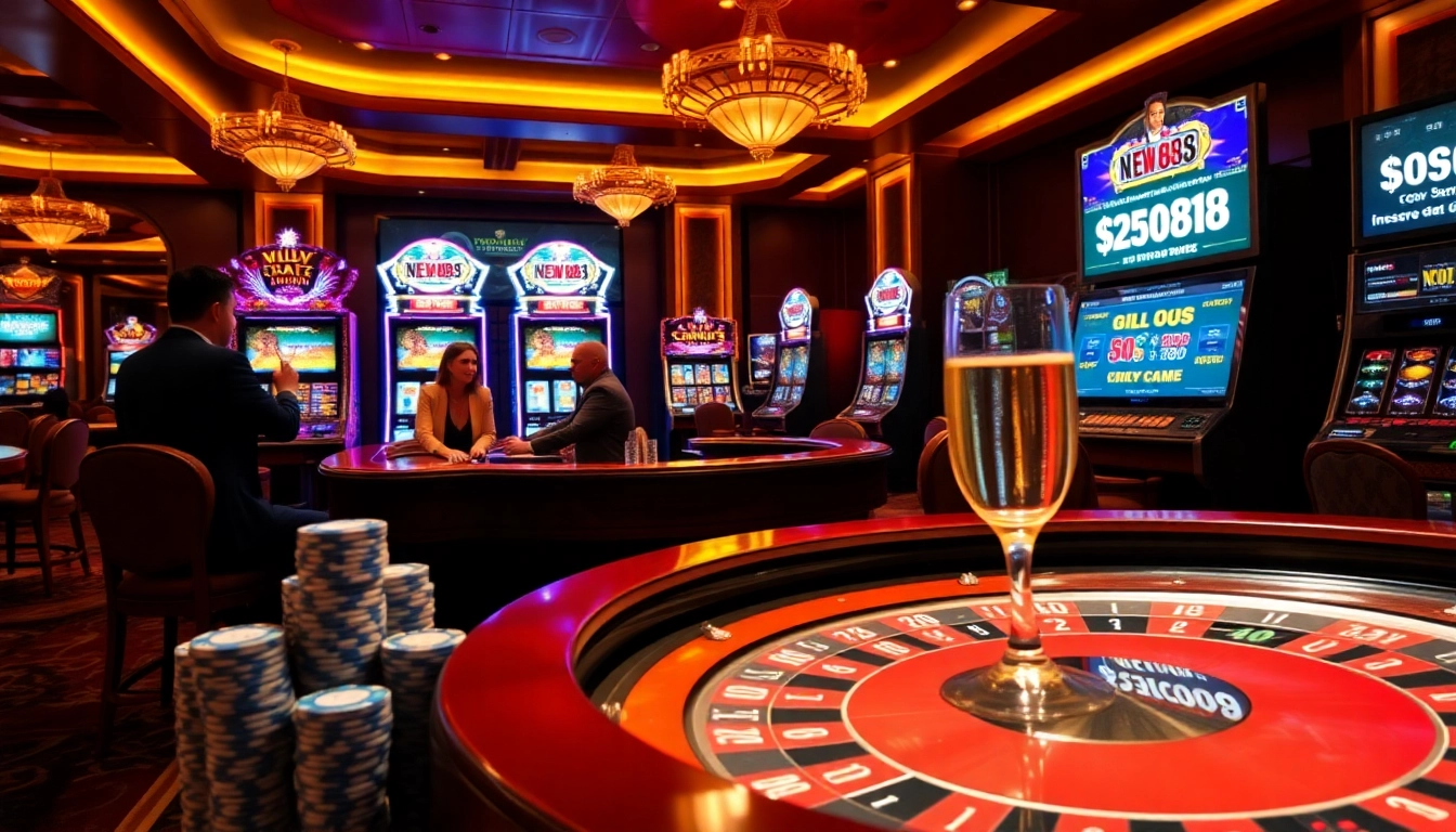 Experience the excitement of New88 with luxury casino games and vibrant slot machines.