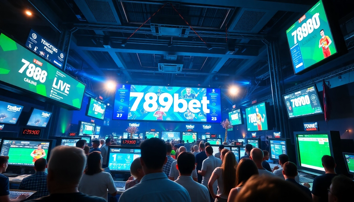 Engage in thrilling 789bet events showcasing online betting excitement with vibrant gaming scenes.