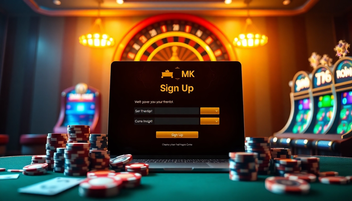 Experience the thrill of สมัคร MK8 where players can enjoy casino games with safe online registration.