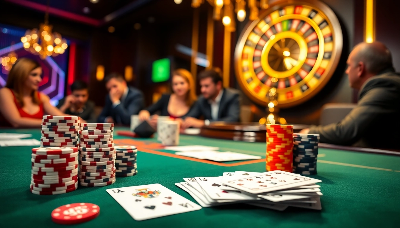 Players engaged in an exciting poker game at the 88i online casino.