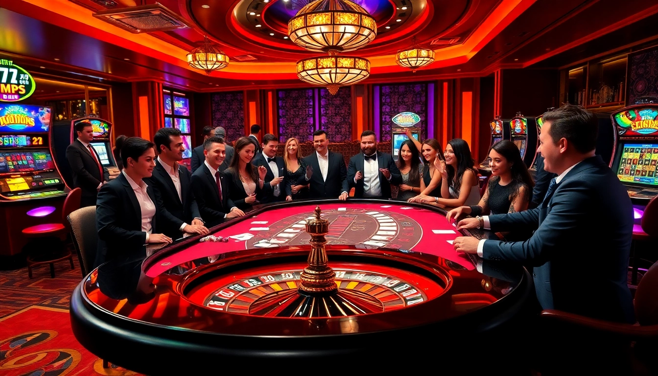 Experience the excitement at 789CLUB with vibrant casino tables and winning moments.