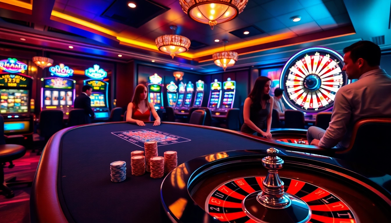Experience the excitement of situs apiraja88 with vibrant casino games and players in action.